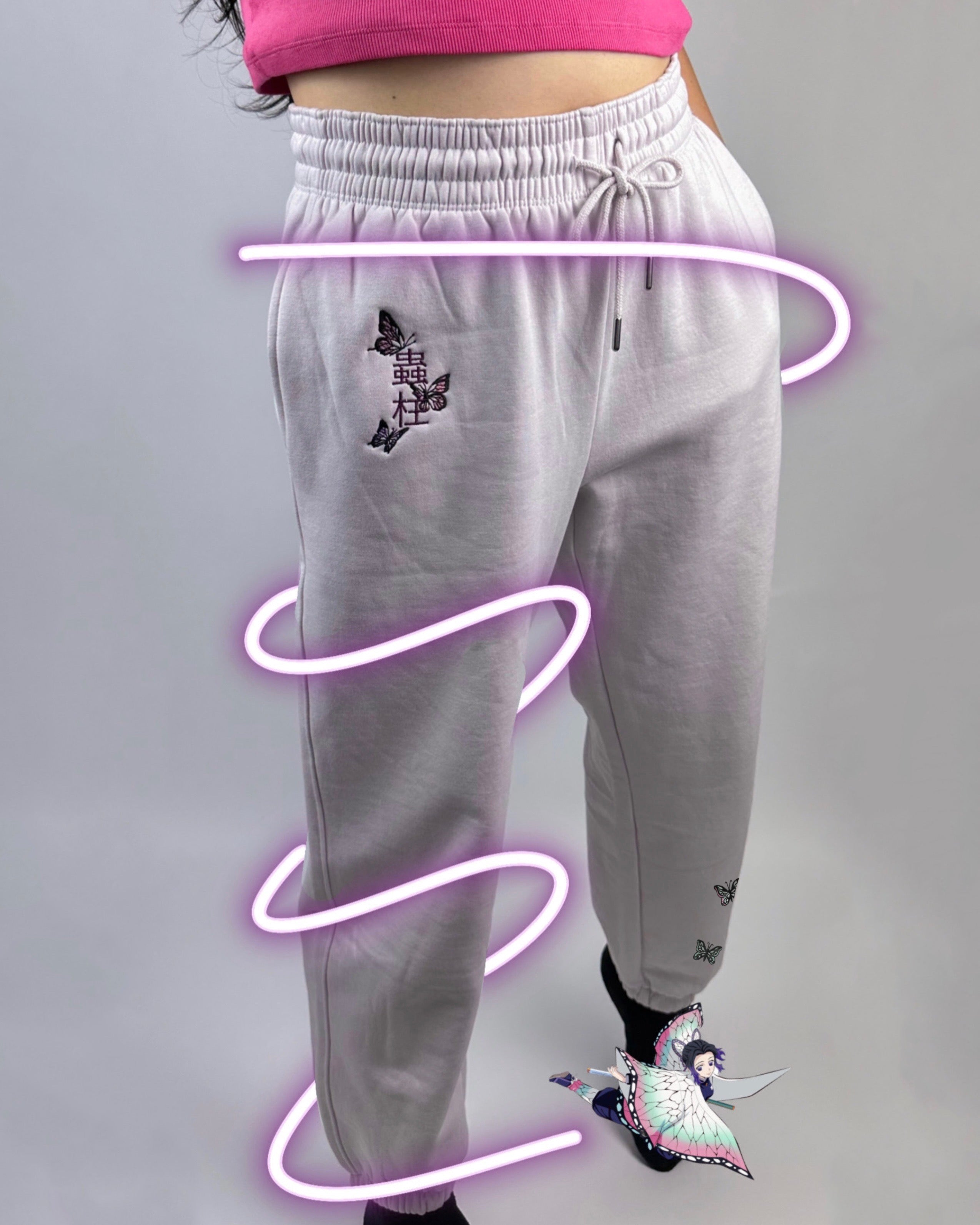 Shinobu Kocho Lavender Sweatpants